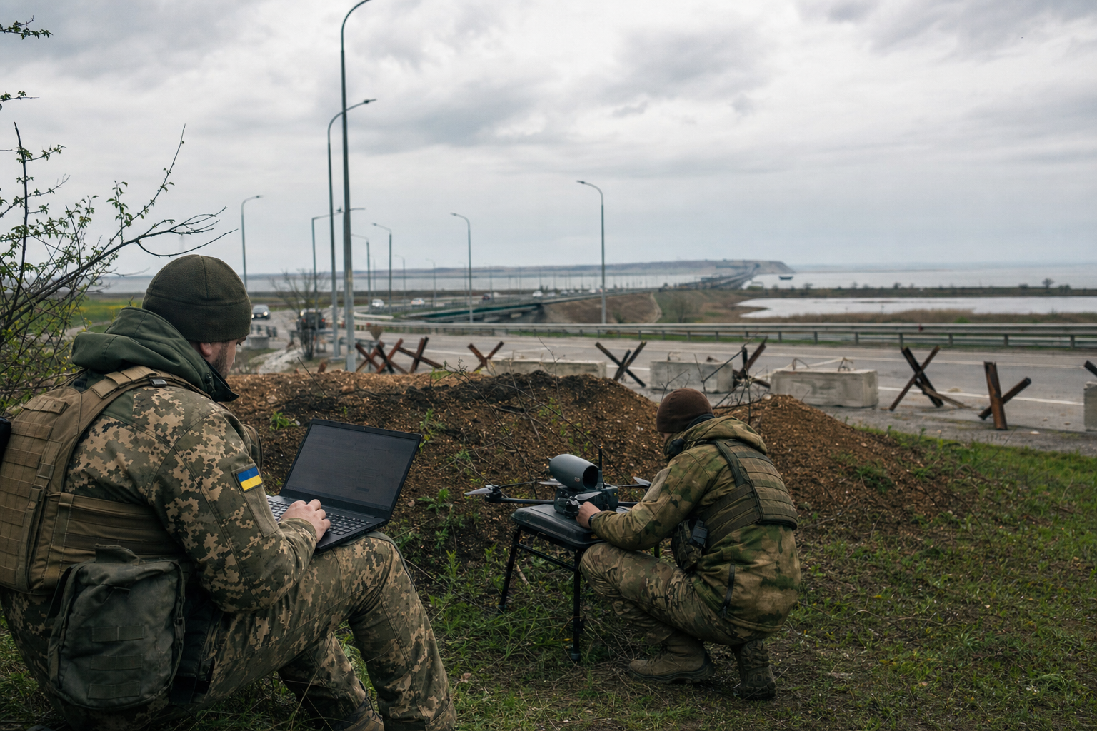 Украина планирует установить полный контроль над трассой Р-280 и изолировать Крым с помощью беспилотников