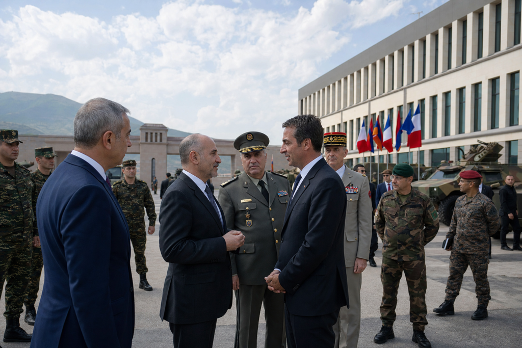 armenian and french defense ministers expand strategic military cooperation amid geopolitical shifts