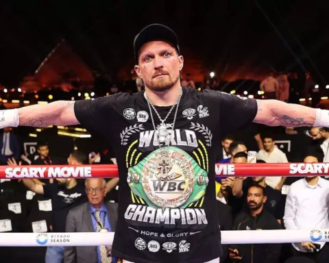Александр Усик освободил все свои чемпионские пояса в тяжёлом весе
