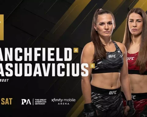 Эрин Блэнчфилд и Жасмин Ясудавичус проведут бой на турнире UFC 330 в Филадельфии