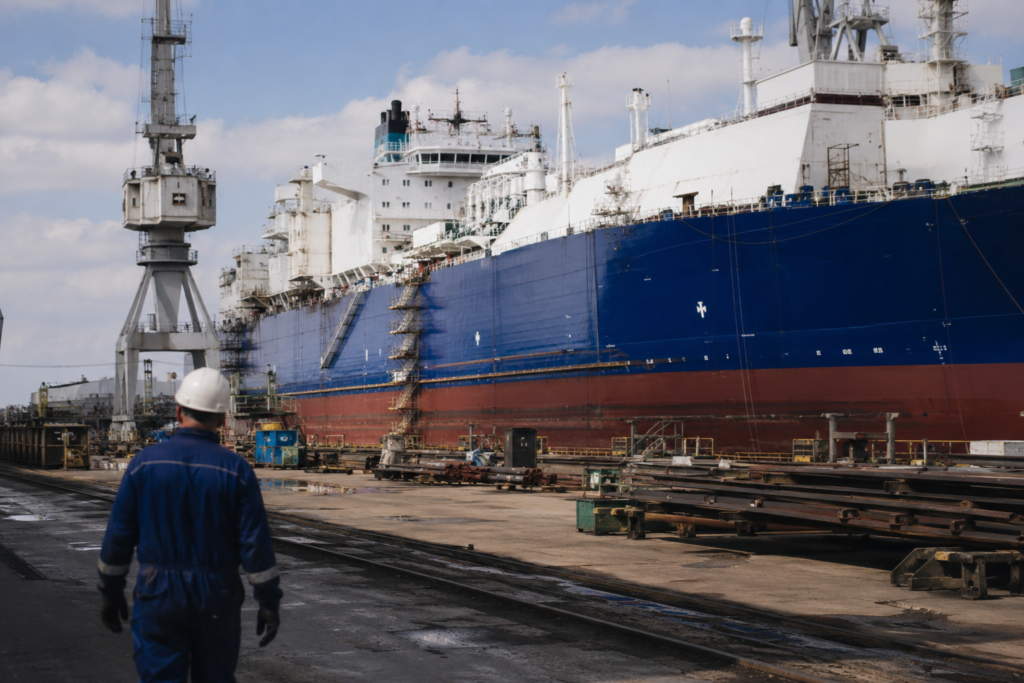 Датская верфь Fayard сохраняет работу российских газовых танкеров вопреки усилению санкций ЕС