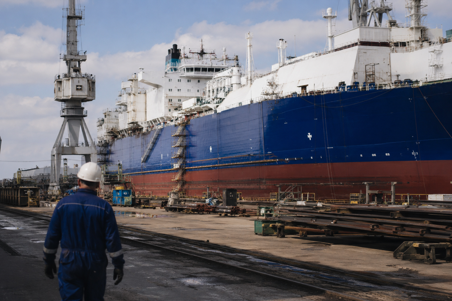 Датская верфь Fayard сохраняет работу российских газовых танкеров вопреки усилению санкций ЕС