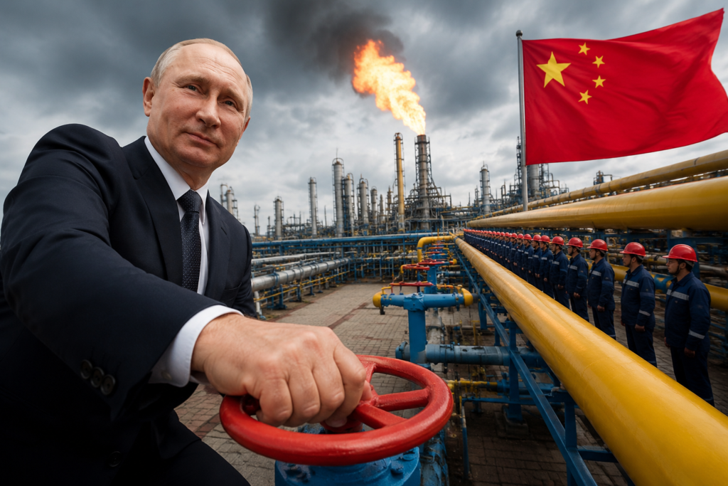 владимир путин обеспечивает энергетические потребности китая за счет повышения цен на газ внутри россии