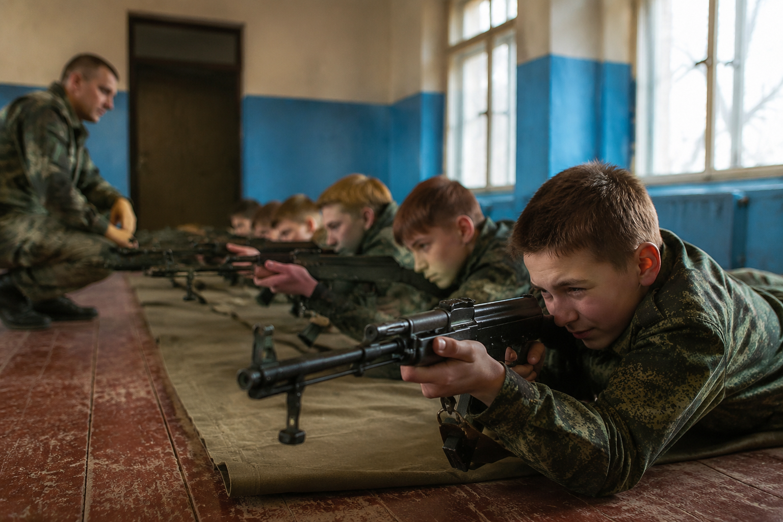 Россия удваивает военную подготовку в школах на фоне мобилизационных планов Кремля