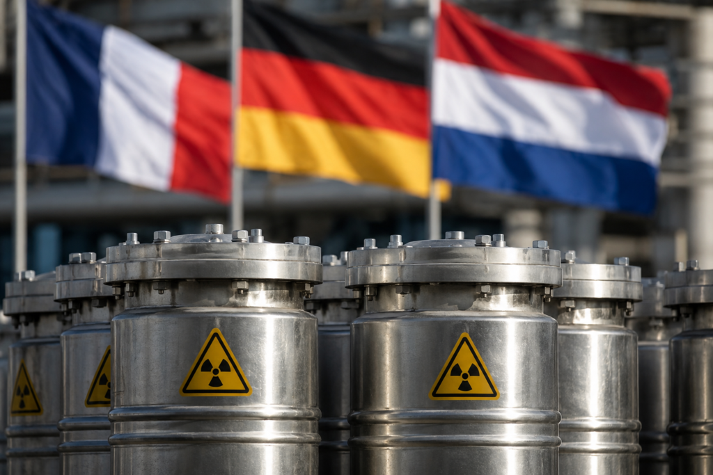 France, Germany and Netherlands increase 2026 imports of Russian enriched uranium despite EU sanctions plans