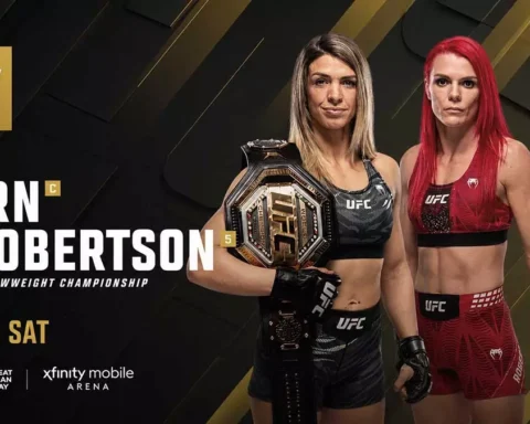 Маккензи Дёрн защитит титул чемпионки UFC против Джиллиан Робертсон 15 августа в Филадельфии