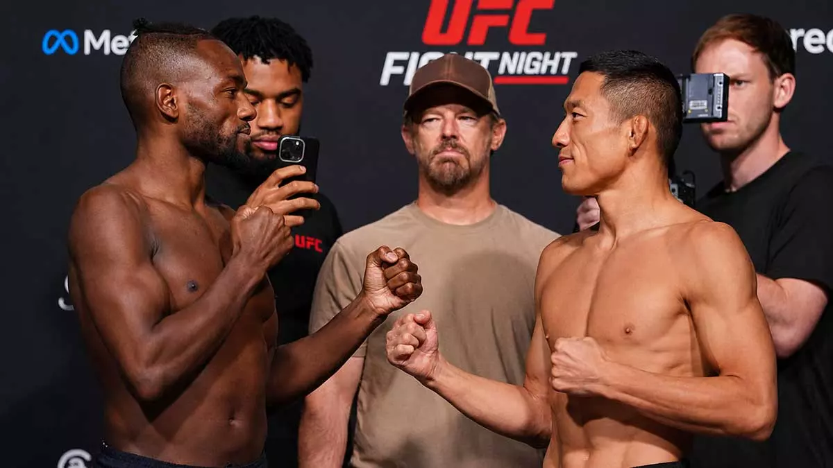 Манель Капе и Киоджи Хоригучи уложились в вес на турнире UFC Fight Night 279 в Лас-Вегасе