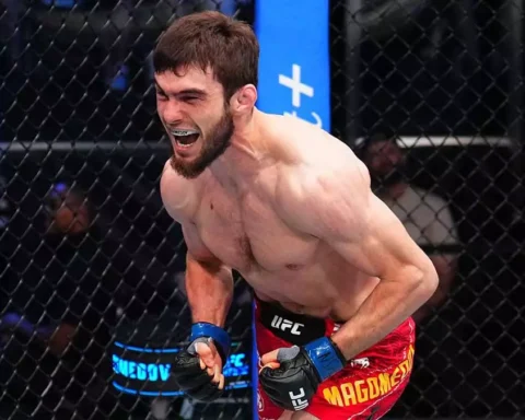 Муртазали Магомедов дебютировал в UFC с редким финишем и обещает зрелищные бои