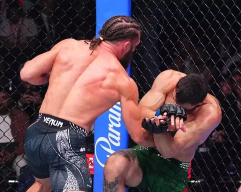 Рафаэль Физиев нокаутировал Мануэля Торреса на турнире UFC Fight Night 280 в Баку