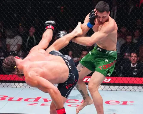 Рафаэль Физиев нокаутировал Мануэля Торреса на турнире UFC Fight Night 280 в Баку