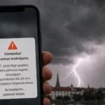 В Риге объявлено оранжевое предупреждение об опасной погоде с рекомендациями по подготовке