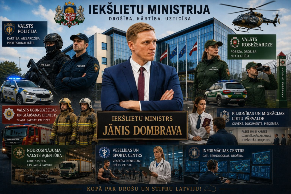 Янис Добмрава заявил о недоброжелателях на посту министра внутренних дел Латвии