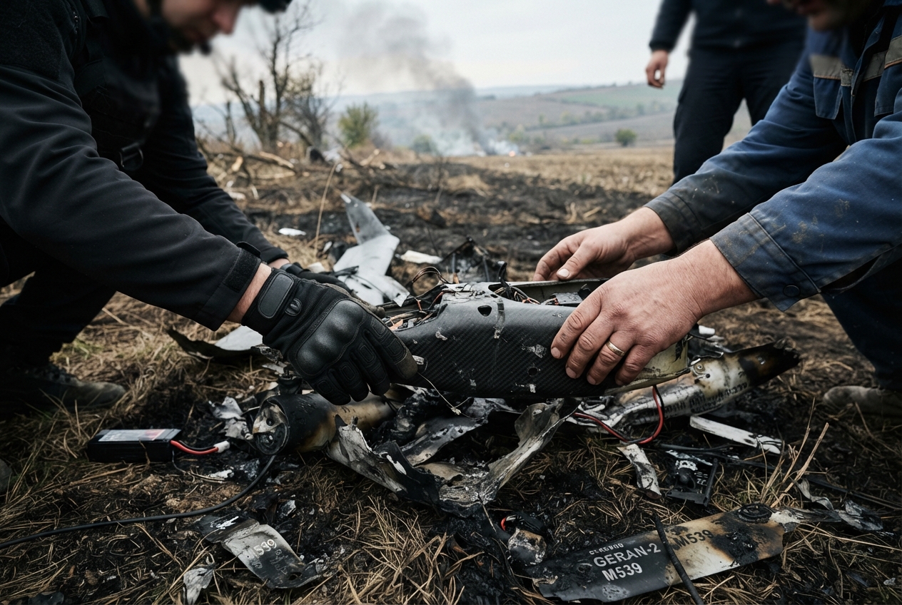 Дрон «Герань-2» взорвался в Молдове на фоне массированной атаки на Одесскую область