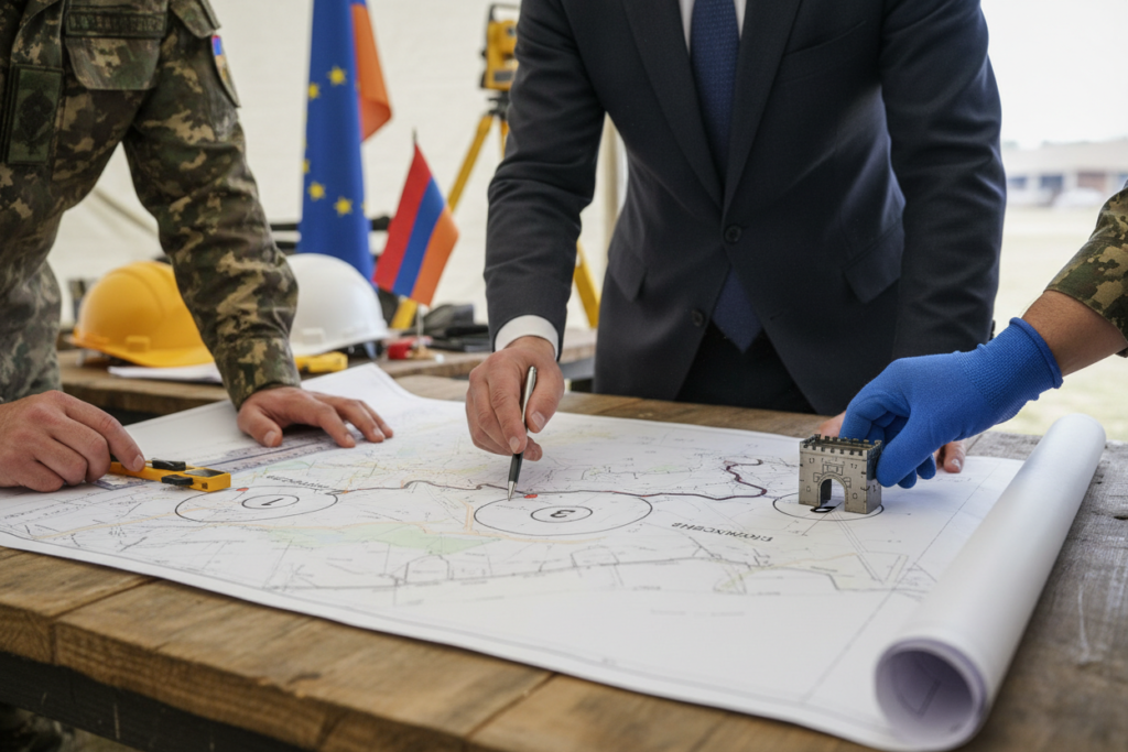 ЕС планирует построить три контрольно-пропускных пункта в Армении для повышения безопасности