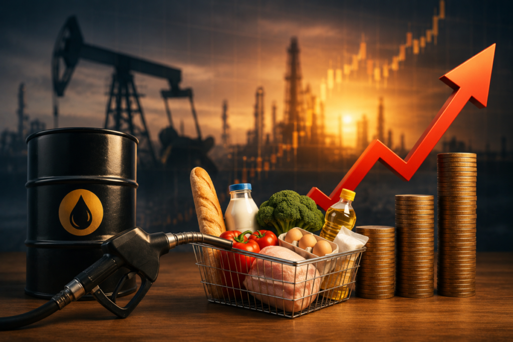 Цены на нефть могут привести к росту инфляции в Латвии, предупреждает Citadele