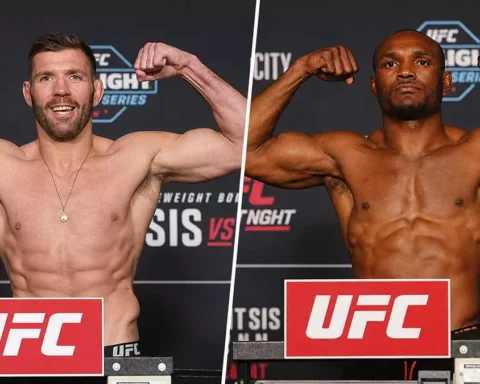 Дрикус Дю Плесси и Камару Усман успешно весятся перед боем на UFC Fight Night 281 в Оклахоме