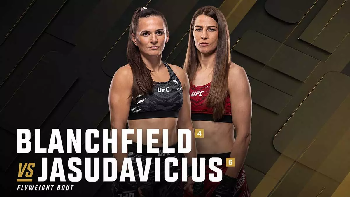Эрин Блэнчфилд и Жасмин Ясудавичус снова встретятся на турнире UFC 291 в Канаде
