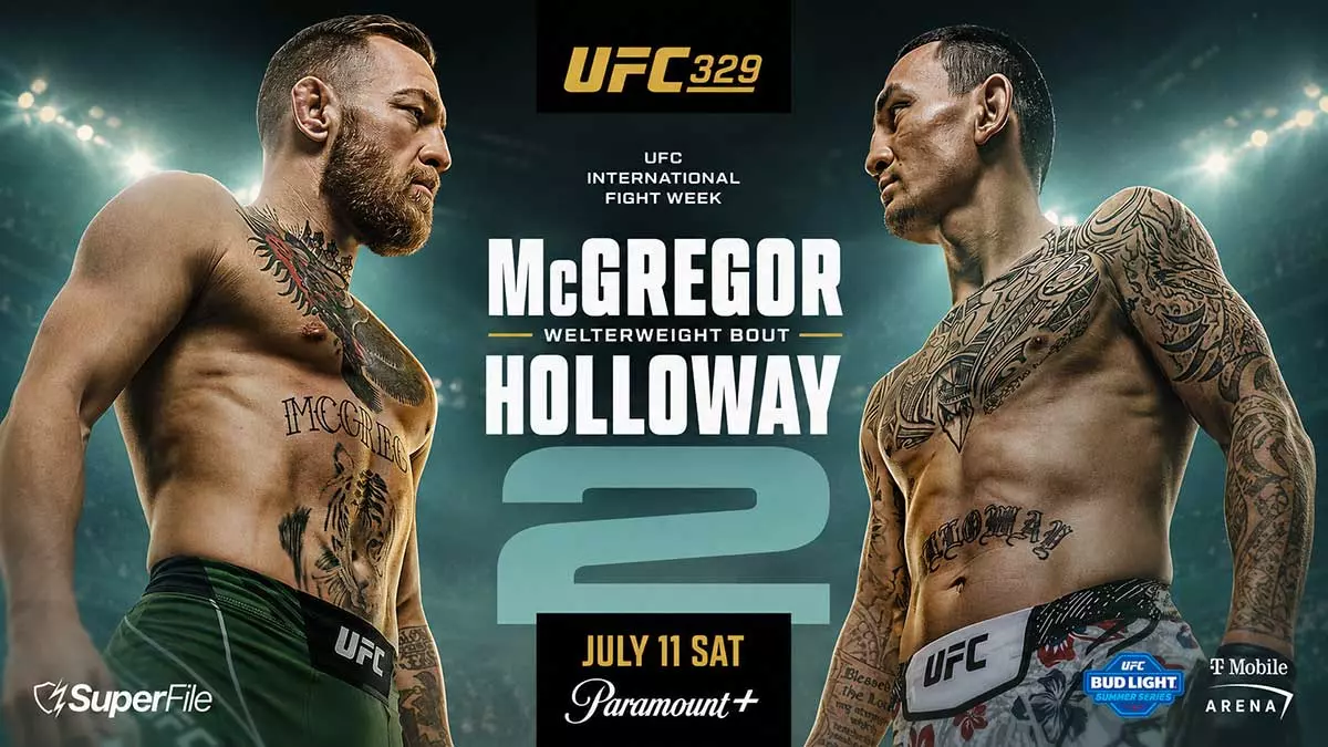 Конор МакГрегор возвращается в UFC, бои турнира UFC 329 начинаются в Лас-Вегасе