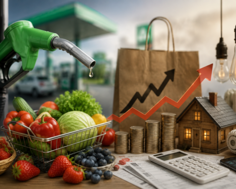 Латвийская инфляция остаётся высокой на уровне 3,4% при стабильных потребительских ценах