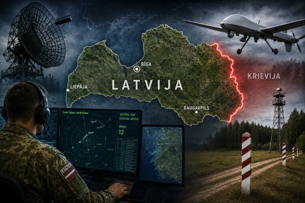 Латвия развернет антидронные радары на восточной границе до конца сентября