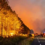 Лесные пожары во Франции эвакуировали более 250 тысяч человек, угрожая Бордо