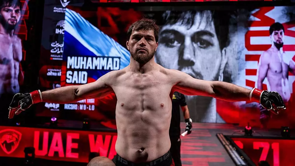 Магомед Саидов дебютирует в UFC Fight Night 282, заменив травмированного соперника