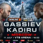 Мурат Гассиев проведёт защиту титула WBA против Питера Кадиру 11 июля в Москве