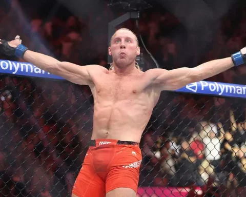 Пэдди Пимблетт победил Бенуа Сен-Дени за 52 секунды на UFC 329 в Лас-Вегасе