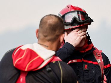 Пожар в лесу Фонтенбло под Парижем блокирует транспорт и вызывает чрезвычайные меры