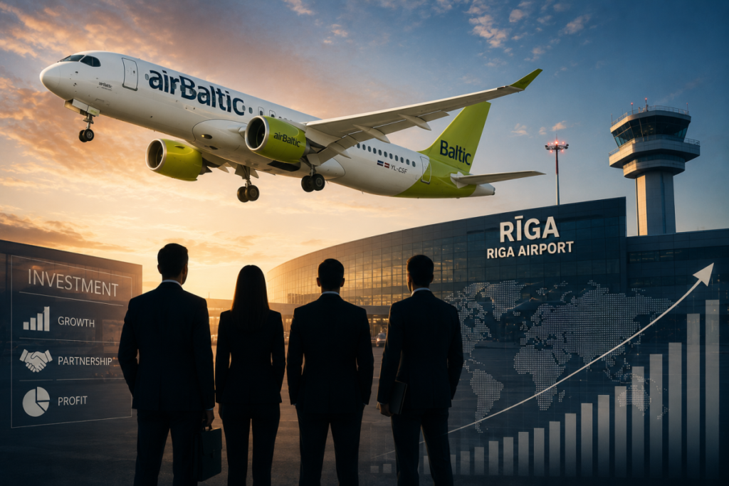 Правительство Латвии обсудит новый план спасения авиакомпании airBaltic