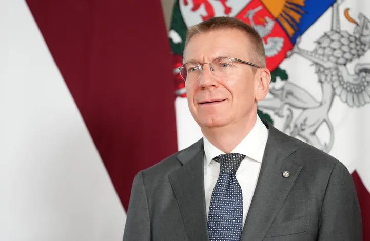 Президент Латвии Эдгар Ринкевич стал почетным доктором Клайпедского университета