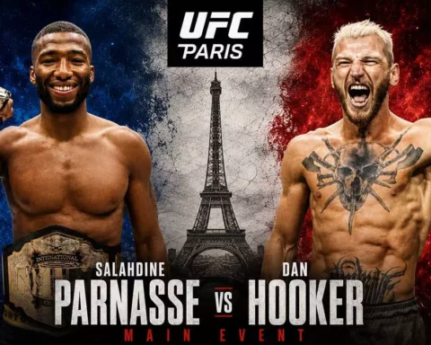 Саладин Парнасс и Дэн Хукер встретятся в главном бою турнира UFC в Париже