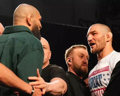 Шон Стрикленд ответил Хамзату Чимаеву после победы на UFC 328 в Ньюарке