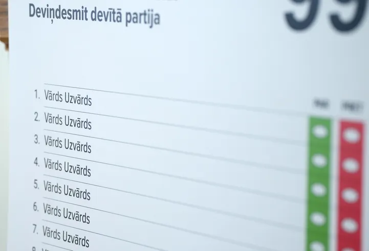 В избирательных списках Сейма 2026 года три кандидата с именем Роберт Берзиньш
