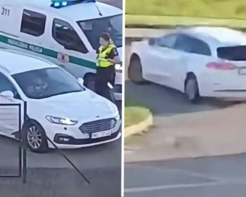 В Риге водитель Ford на скорости 140 км/ч сбил Audi и попал в больницу