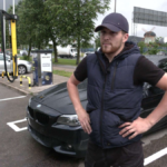 Владелец BMW требует компенсацию от Риги после затопления автомобиля во время сильного дождя