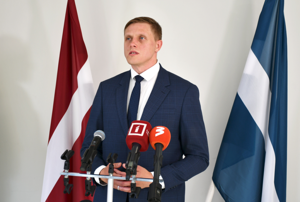Янис Домбрава отчитался о первых результатах работы на посту министра внутренних дел Латвии