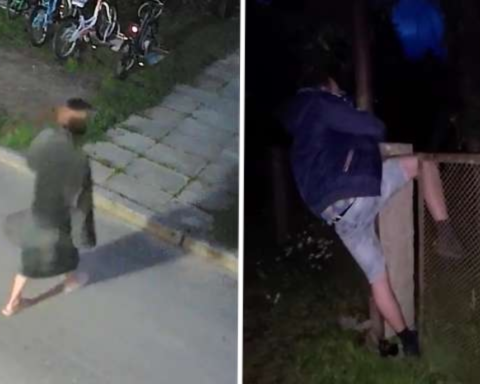 Жительница Илзе освободила мужчину, застрявшего в заборе у центра социального ухода