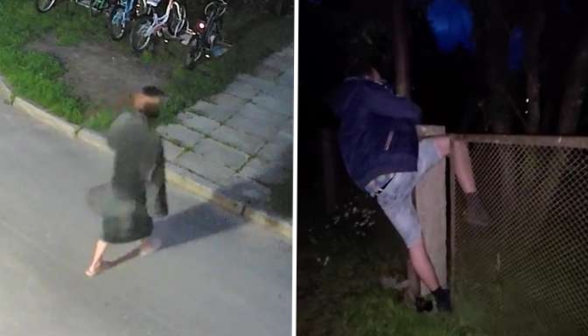 Жительница Илзе освободила мужчину, застрявшего в заборе у центра социального ухода