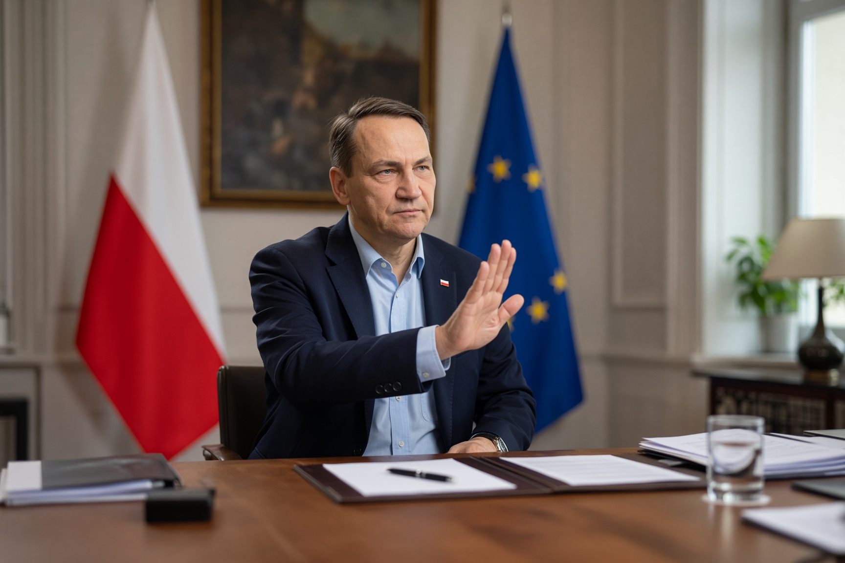 Сикорский призвал Европу не возвращаться к диалогу с Кремлём