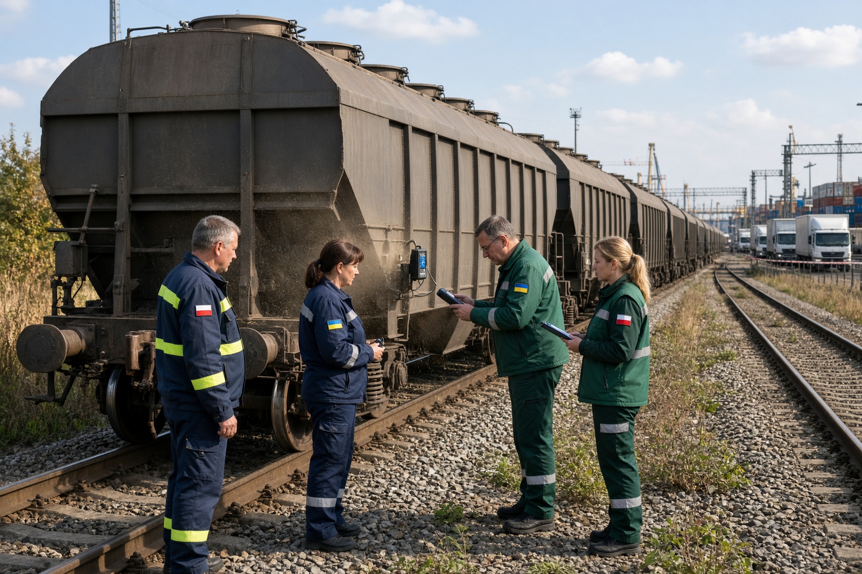 Зерновый транзит снова используют для давления на Украину в Польше
