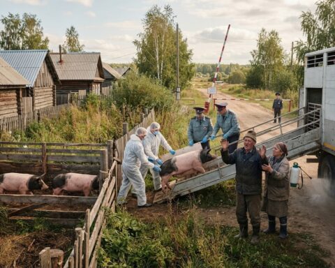 В Тюменской области изымают свиней на фоне закрытой информации о вспышке