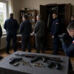 В Варшаве задержали трех граждан России с оружием и боеприпасами