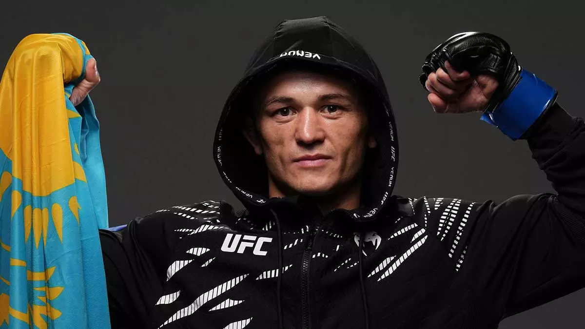 Бекзат Алмахан уволен из UFC после серии поражений в легчайшем дивизионе