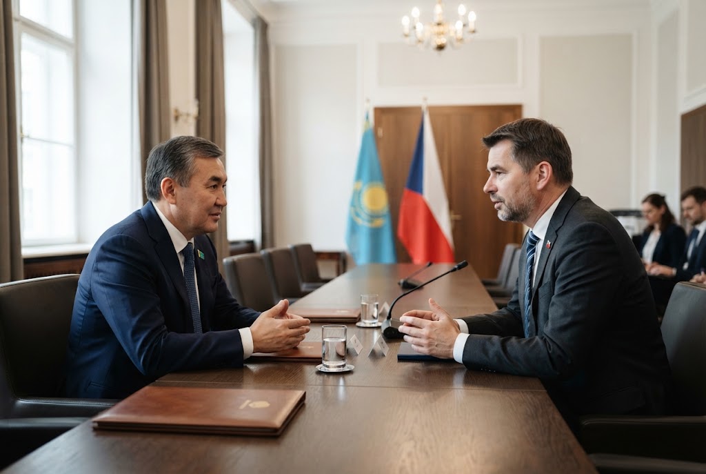 Казахстан расширяет сотрудничество с Чехией в правоохранительной сфере