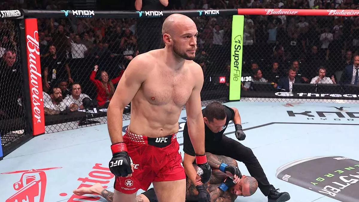 Четверо бойцов UFC Fight Night 283 в Сербии получили бонусы по 100 тысяч долларов за выступления