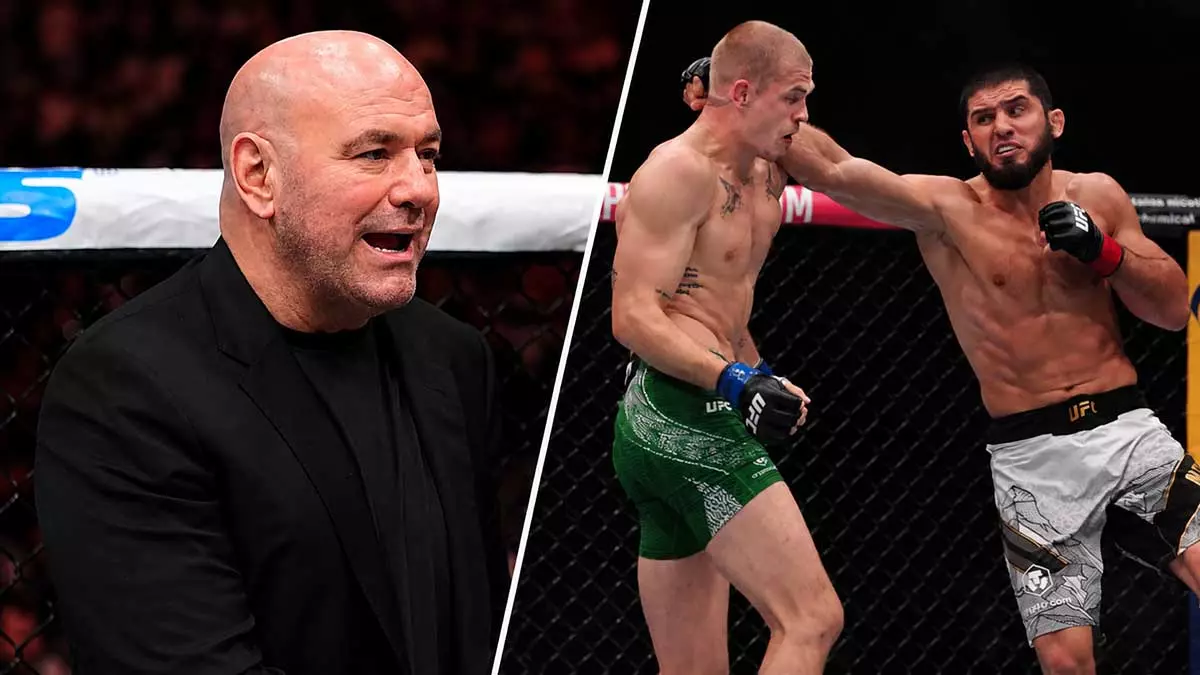 Дана Уайт оценил бой Ислама Махачева с Йеном Гэрри на UFC 330 в Филадельфии