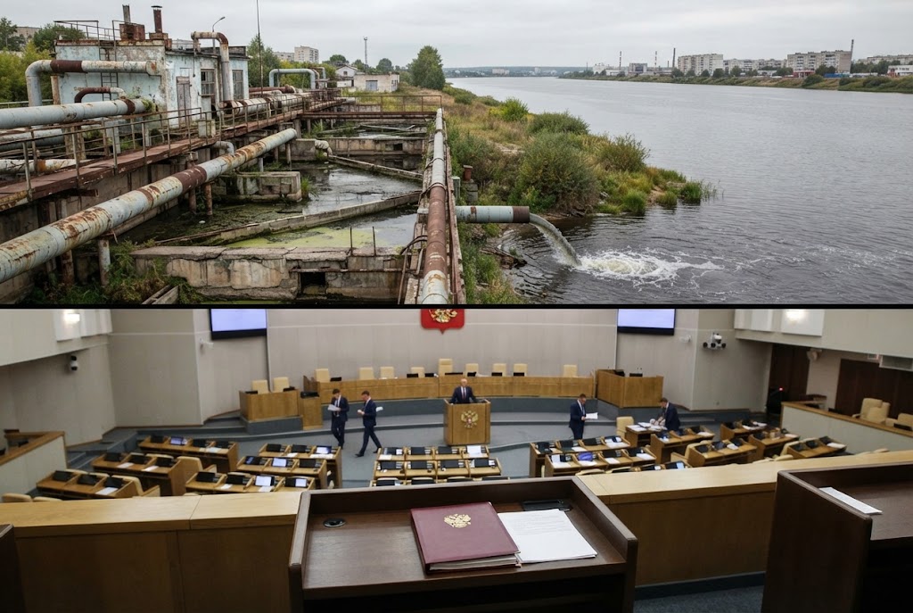 Госдума готовит освобождение водоканалов от платы за загрязнение