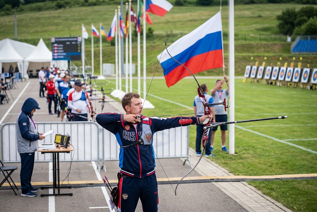 Российским лучникам вернули флаг и гимн на мировых турнирах