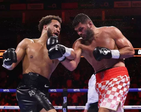 Филип Хргович нокаутировал Мозеса Итауму и стал чемпионом IBF в супертяжёлом весе
